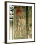 Adam and Eve Banished from Paradise, circa 1427 (Pre-Restoration)-Tommaso Masaccio-Framed Giclee Print