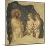 Adam and Eve before Eternal-Guariento-Mounted Giclee Print