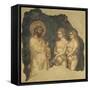 Adam and Eve before Eternal-Guariento-Framed Stretched Canvas