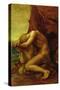 Adam and Eve, c.1865-George Frederick Watts-Stretched Canvas