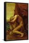 Adam and Eve, c.1865-George Frederick Watts-Framed Stretched Canvas