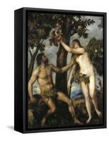 Adam And Eve, Ca. 1550, Italian School-null-Framed Stretched Canvas