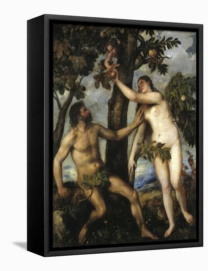 Adam And Eve, Ca. 1550, Italian School-null-Framed Stretched Canvas