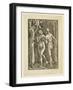 Adam and Eve Eating the Forbidden Fruit, C. 1513-Albrecht Altdorfer-Framed Giclee Print