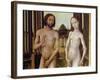 Adam and Eve Expelled from the Garden of Eden after Being Tempted by the Serpent to Eat the Apple-Vrancke van der Stockt-Framed Giclee Print