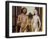 Adam and Eve Expelled from the Garden of Eden after Being Tempted by the Serpent to Eat the Apple-Vrancke van der Stockt-Framed Giclee Print