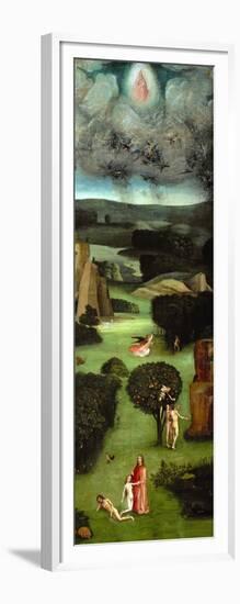 Adam and Eve, Expulsion from Paradise, Left Wing of the Triptych of the Last Judgment-Hieronymus Bosch-Framed Giclee Print