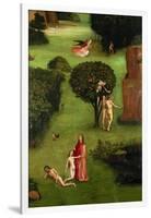 Adam and Eve; Expulsion from Paradise-Hieronymus Bosch-Framed Giclee Print