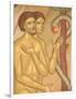 Adam and Eve Fresco at Monastery of Saint-Antoine-le-Grand-Pascal Deloche-Framed Photographic Print