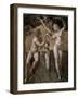 Adam and Eve, from the 'Stanza Della Segnatura', c.1508-11-Raphael-Framed Giclee Print