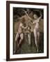 Adam and Eve, from the 'Stanza Della Segnatura', c.1508-11-Raphael-Framed Giclee Print