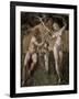 Adam and Eve, from the 'Stanza Della Segnatura', c.1508-11-Raphael-Framed Giclee Print