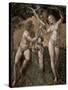 Adam and Eve, from the 'Stanza Della Segnatura', c.1508-11-Raphael-Stretched Canvas