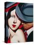 Adam and Eve, Gangster Study-Catherine Abel-Stretched Canvas