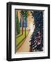 Adam and Eve Hiding from God in the Garden of Eden, 2003-Dinah Roe Kendall-Framed Giclee Print