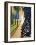 Adam and Eve Hiding from God in the Garden of Eden, 2003-Dinah Roe Kendall-Framed Giclee Print