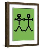 Adam and Eve Icon, 2006-Thisisnotme-Framed Giclee Print