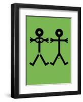 Adam and Eve Icon, 2006-Thisisnotme-Framed Giclee Print