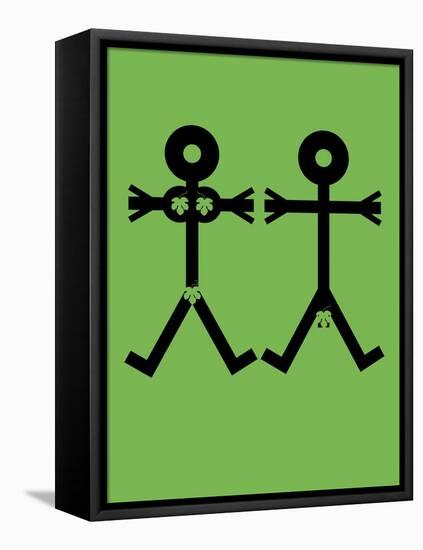 Adam and Eve Icon, 2006-Thisisnotme-Framed Stretched Canvas
