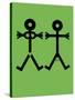 Adam and Eve Icon, 2006-Thisisnotme-Stretched Canvas