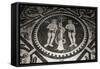 Adam and Eve in Front of Serpent-null-Framed Stretched Canvas