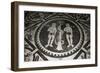 Adam and Eve in Front of Serpent-null-Framed Photographic Print