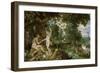 Adam and Eve in Paradise, circa 1610-15-Jan Brueghel the Elder-Framed Giclee Print