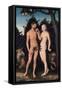 Adam and Eve in Paradise (The Fal), 1531-Lucas Cranach the Elder-Framed Stretched Canvas
