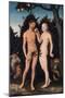 Adam and Eve in Paradise (The Fal), 1531-Lucas Cranach the Elder-Mounted Giclee Print