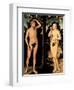 Adam and Eve in the Garden of Eden-Lucas Cranach the Younger-Framed Giclee Print