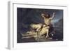 Adam and Eve Mourn over Abel's Body-Carlo Zatti-Framed Giclee Print