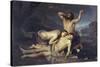Adam and Eve Mourn over Abel's Body-Carlo Zatti-Stretched Canvas