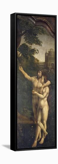 Adam and Eve, Rear Side Panel of Malvern Triptych, 1511-1515-Jan Gossaert-Framed Stretched Canvas