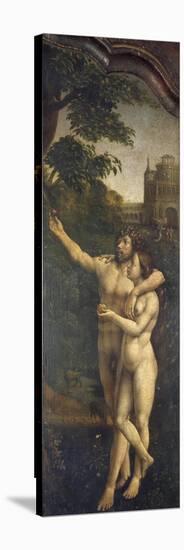 Adam and Eve, Rear Side Panel of Malvern Triptych, 1511-1515-Jan Gossaert-Stretched Canvas