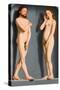 Adam and Eve (Sedano Family Triptych, Exterior Panel)-Gerard David-Stretched Canvas