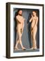 Adam and Eve (Sedano Family Triptych, Exterior Panel)-Gerard David-Framed Giclee Print