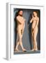 Adam and Eve (Sedano Family Triptych, Exterior Panel)-Gerard David-Framed Giclee Print