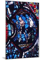 Adam and Eve, Stained Glass, Chartres Cathedral, France, 1205-1215-null-Mounted Photographic Print