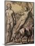 Adam and Eve. the Fall, Late 1590S-Gerrit Pietersz-Mounted Premium Giclee Print