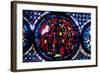 Adam and Eve (The Fall of Ma), Stained Glass, Chartres Cathedral, France, 1194-1260-null-Framed Photographic Print