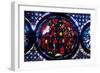 Adam and Eve (The Fall of Ma), Stained Glass, Chartres Cathedral, France, 1194-1260-null-Framed Photographic Print