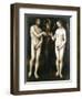 Adam and Eve' ('The Temptation of Adam), C1520-null-Framed Giclee Print