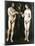 Adam and Eve' ('The Temptation of Adam), C1520-null-Mounted Giclee Print