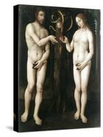 Adam and Eve' ('The Temptation of Adam), C1520-null-Stretched Canvas
