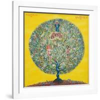 Adam and Eve (Tree of Life), 2002-Tamas Galambos-Framed Giclee Print