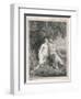Adam and Eve Watched by an Angel-Stow-Framed Art Print