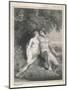 Adam and Eve Watched by an Angel-Stow-Mounted Art Print