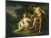 Adam and Eve with Children under a Tree, 1803-Andrei Ivanovich Ivanov-Mounted Giclee Print