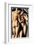 Adam and Eve-Tamara de Lempicka-Framed Premium Giclee Print