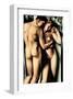 Adam and Eve-Tamara de Lempicka-Framed Premium Giclee Print